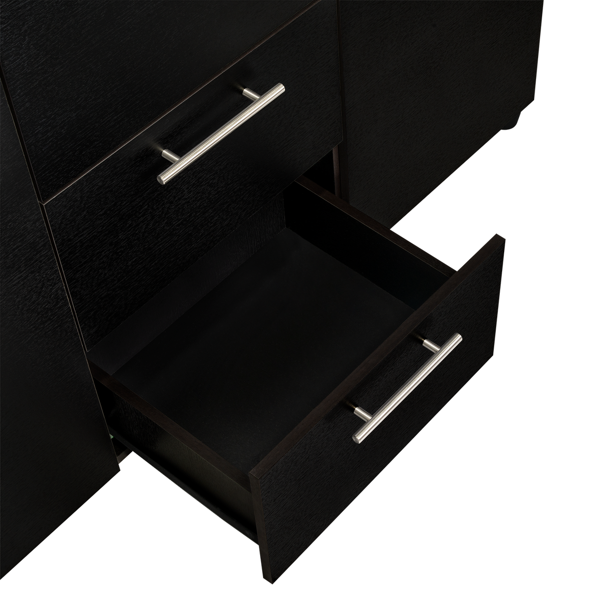 Closet Baru Wengue 135x180cm con Cuatro Puertas y con Dos Cajones - CLOSETS | Bylmo