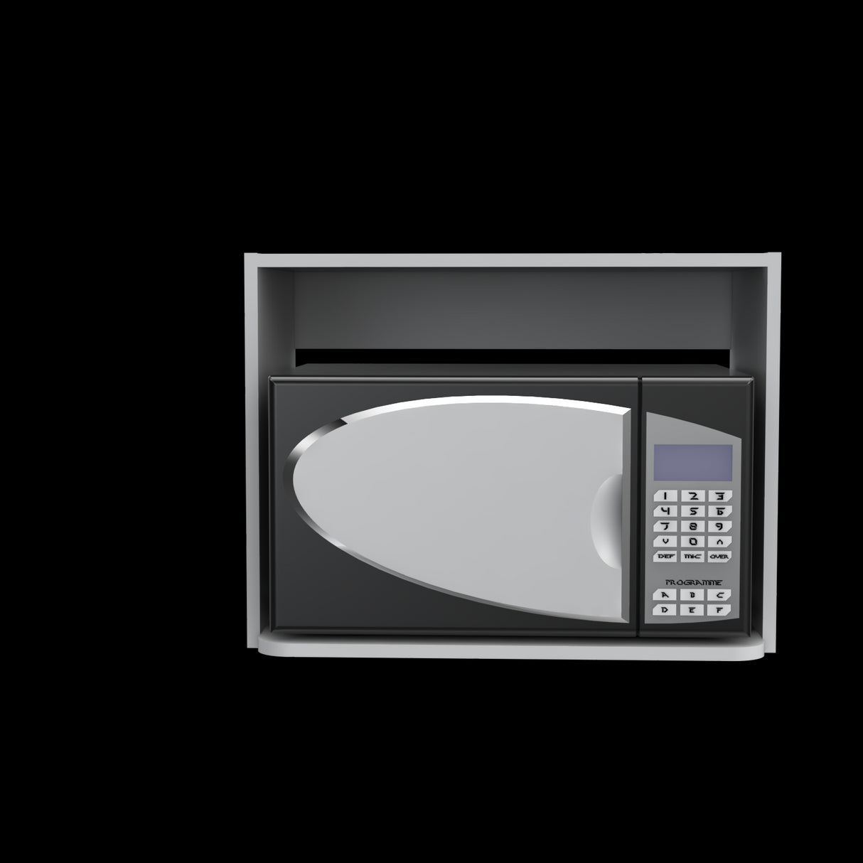 Mueble Auxiliar de Cocina Eco Blanco 60x45cm con Dos Compartimientos - BARRAS Y MUEBLES AUXILIARES | Bylmo