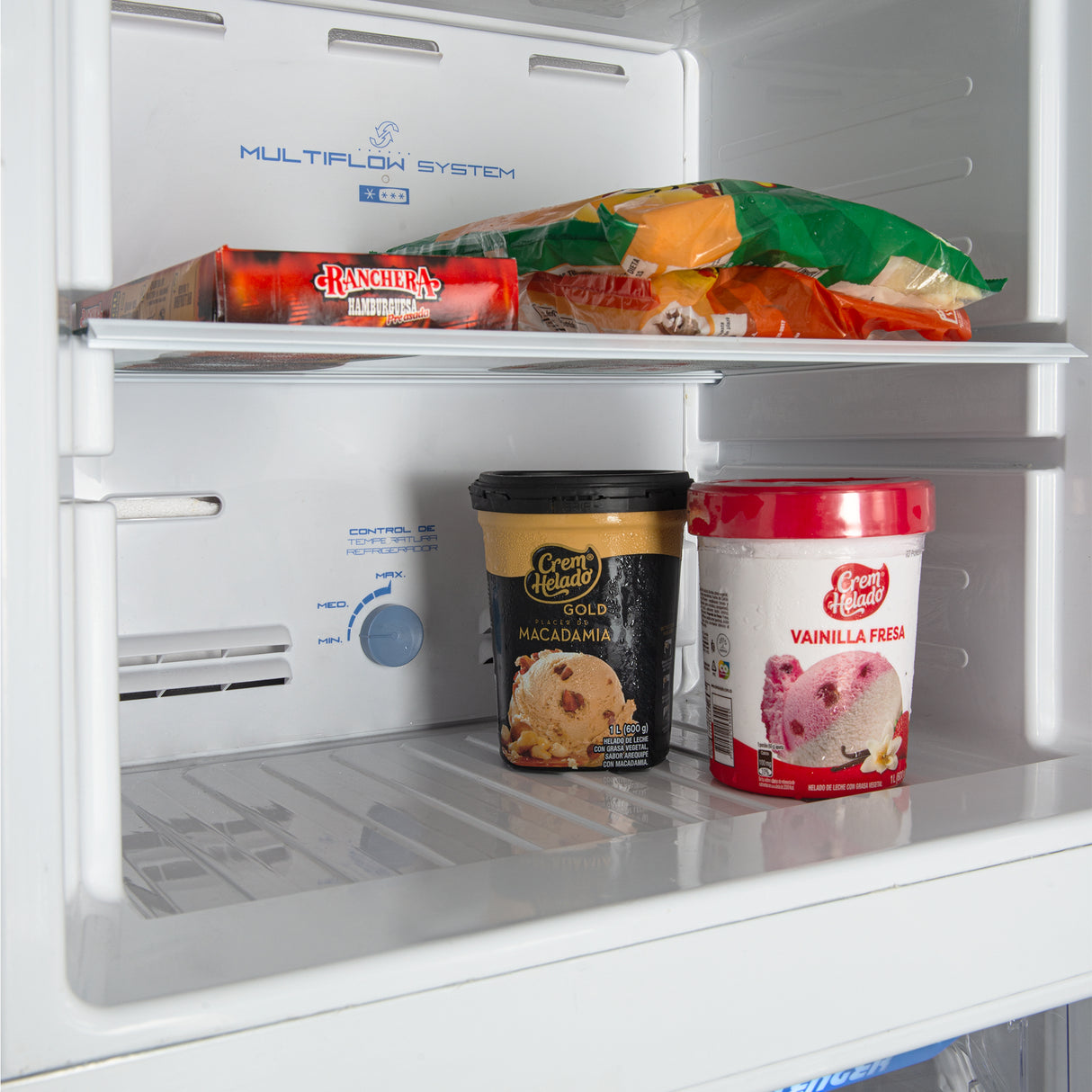 Nevera Challenger Lumina Gris Oscuro 60x163cm No Frost De 266 Litros con Dispensador de Agua - NEVERAS | Bylmo