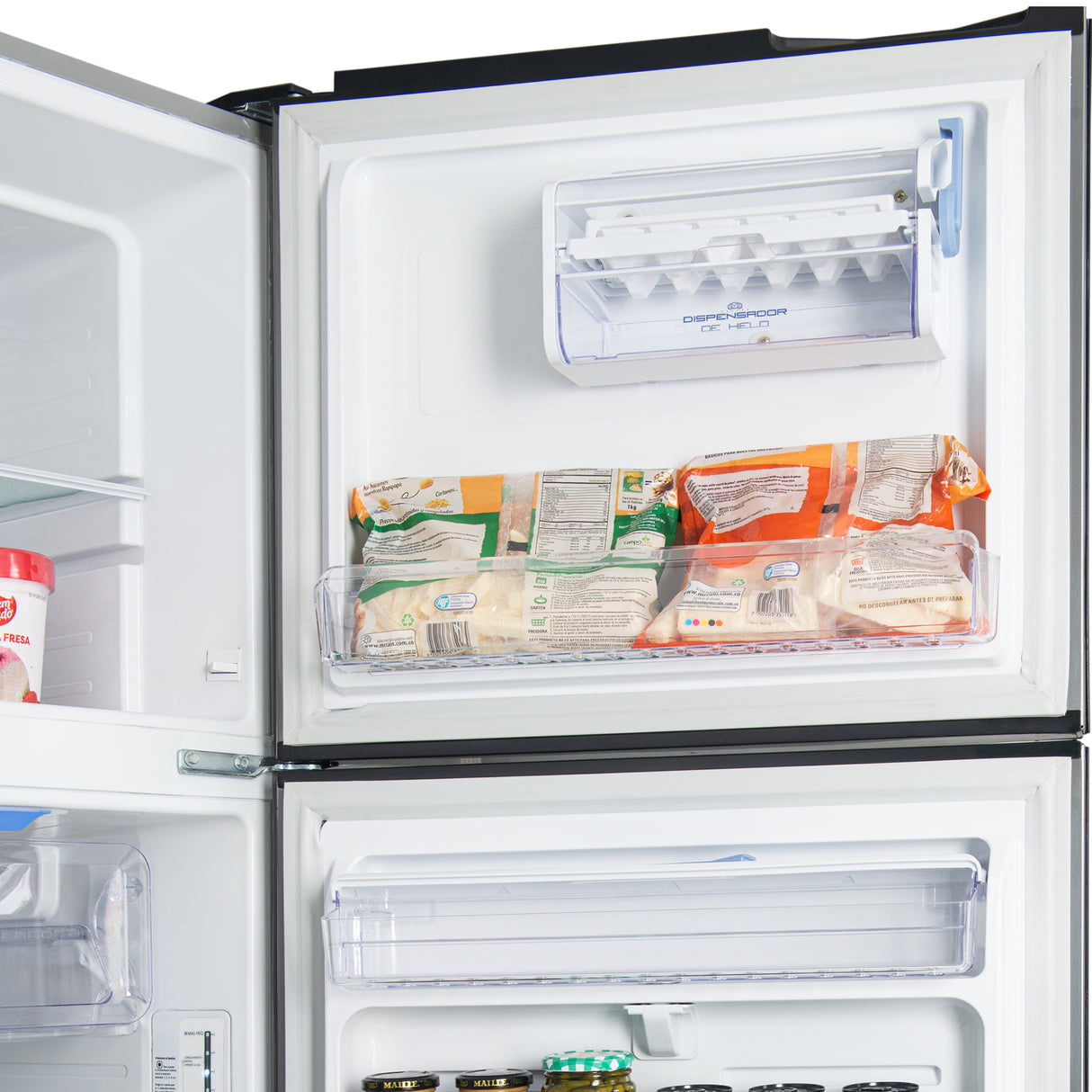 Nevera Challenger Lumina Gris Oscuro 60x172.5cm No Frost De 290 Litros con Dispensador de Agua - NEVERAS | Bylmo