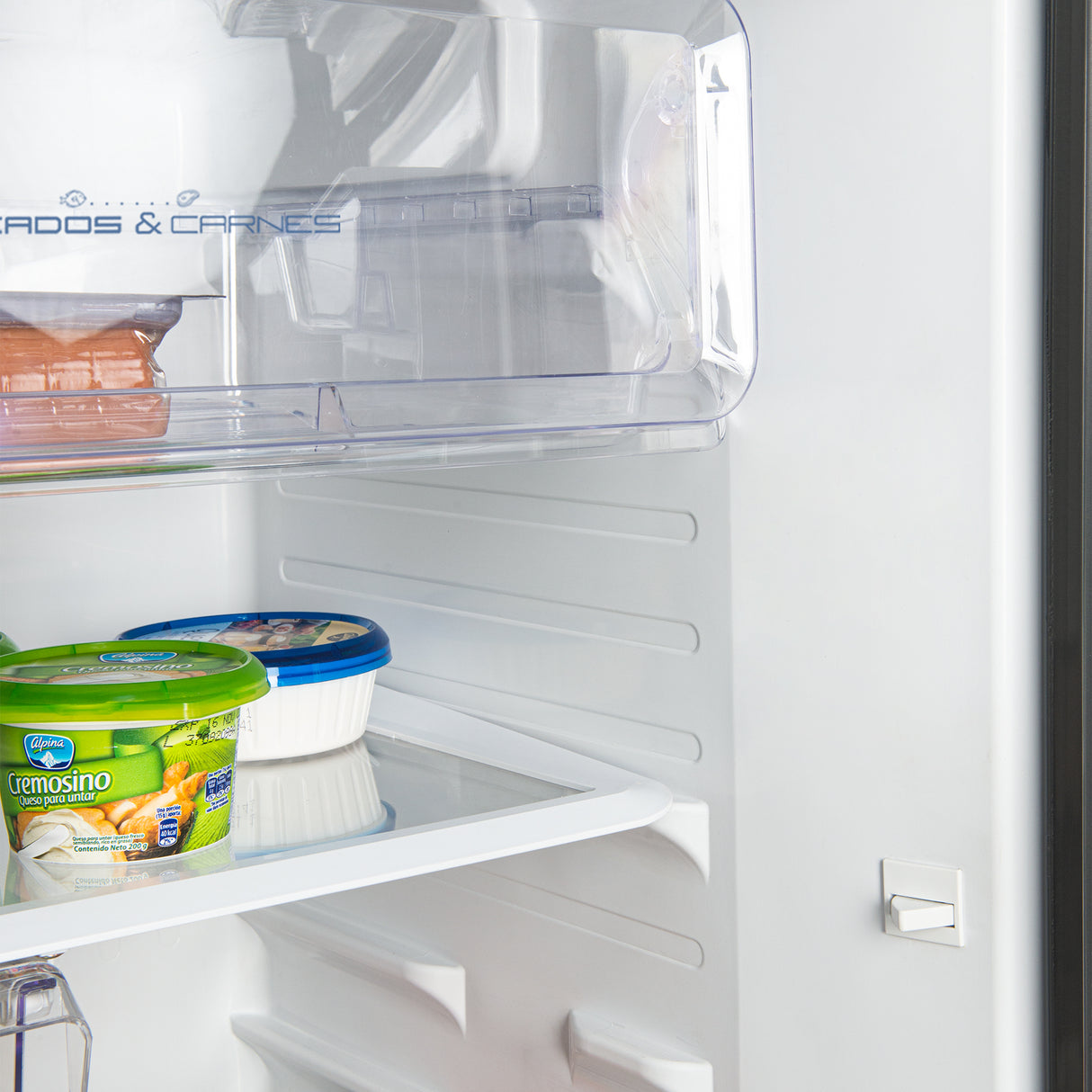 Nevera Challenger Lumina Gris Oscuro 60x179cm No Frost De 317 Litros con Dispensador de Agua - NEVERAS | Bylmo