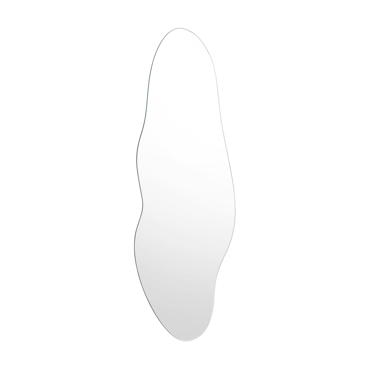 Espejo de Pared Praga Gris 50x1.9cm Asimetrico - ESPEJOS DE BANHO | Bylmo