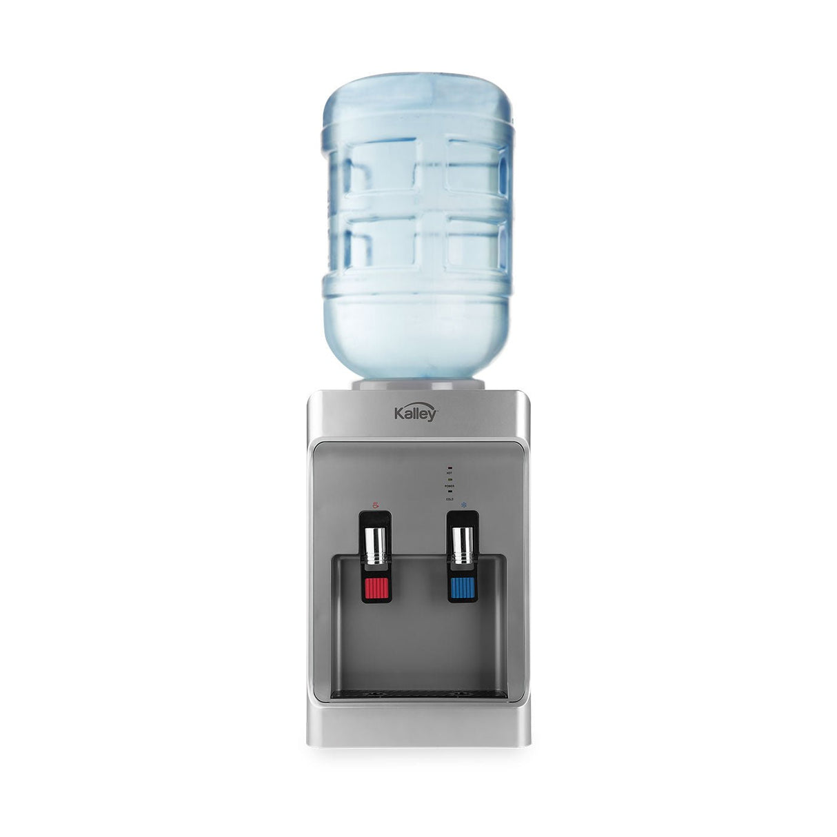 Dispensador de Agua Kalley Gris 31x52.5cm de Botellon de Piso - DISPENSADORES DE AGUA | Bylmo