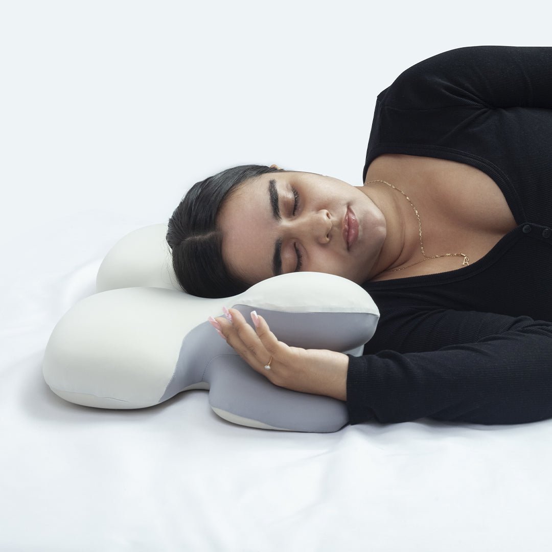 Almohada Comfort Max Gris 62x35cm de Espuma De Poliuretano Medio Para dormir Boca Arriba Y De Costado - ALMOHADAS | Bylmo