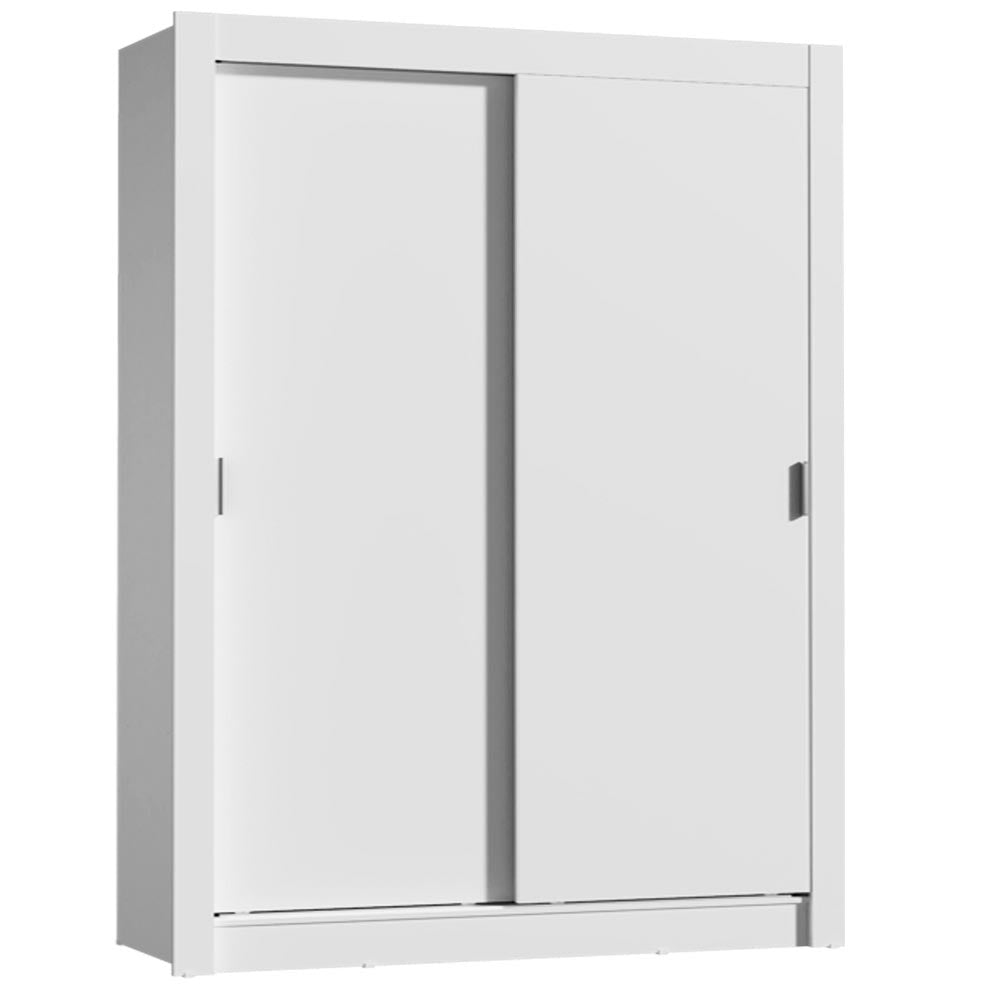 Closet Denver Blanco 117x205cm con Cinco Compartimientos y con Dos Puertas - CLOSETS | Bylmo