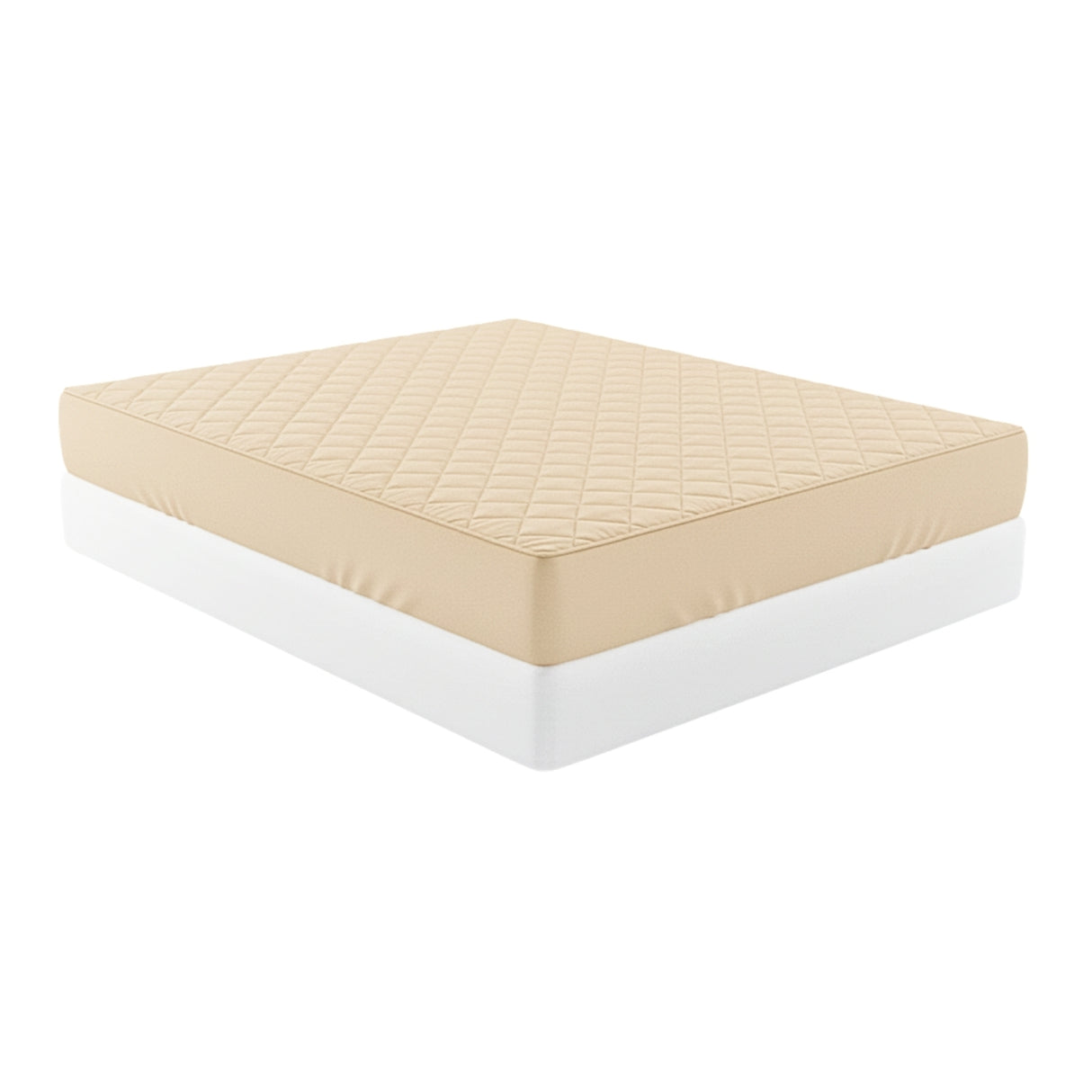 Protector de Colchón Beige Semidoble 120 X 190 Cm Antifluido - PROTECTORES DE COLCHON | Bylmo