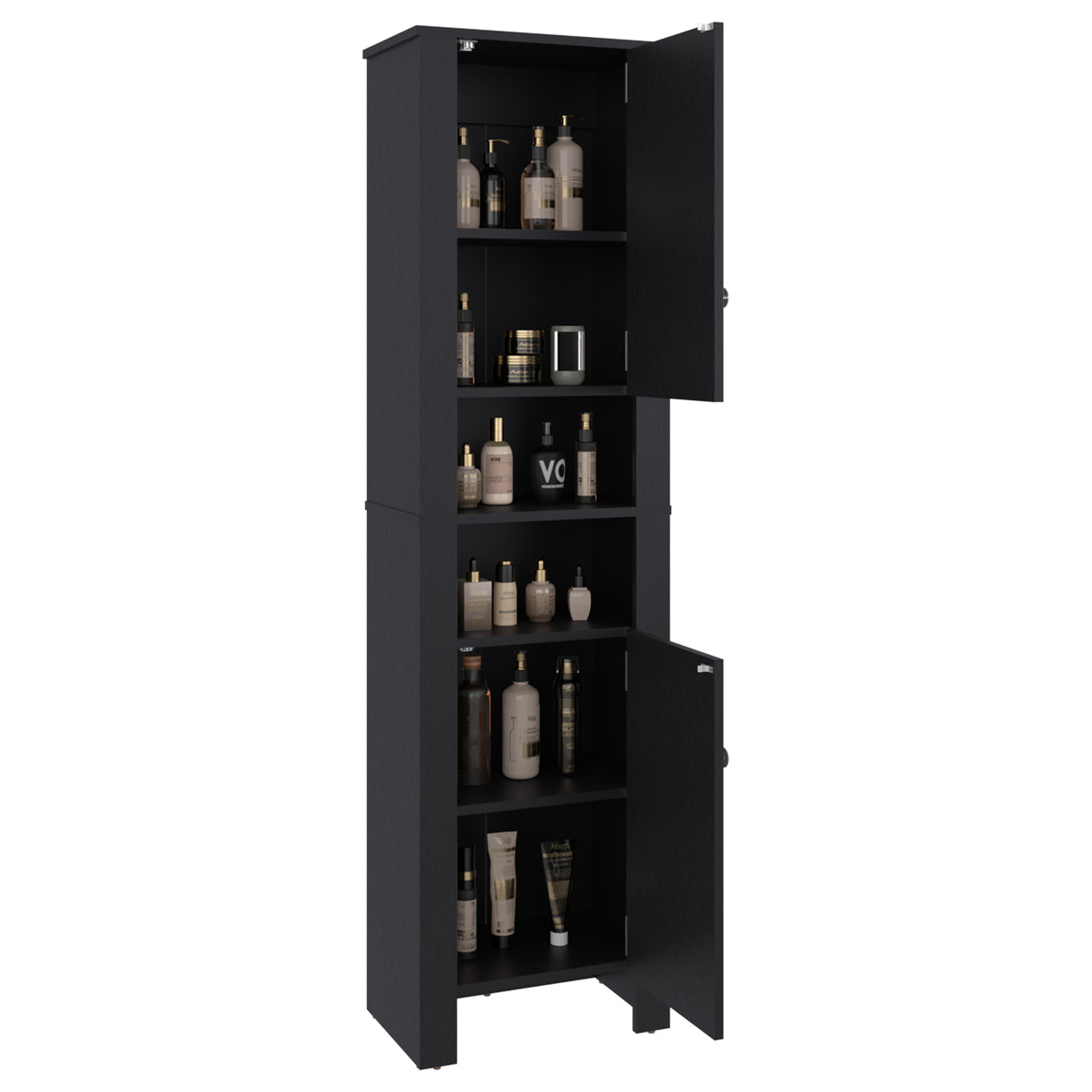 Mueble para Baño Vanessa Wengue 44.1x160.7cm con Cinco Entrepanos - OTROS MUEBLES PARA BANHO | Bylmo