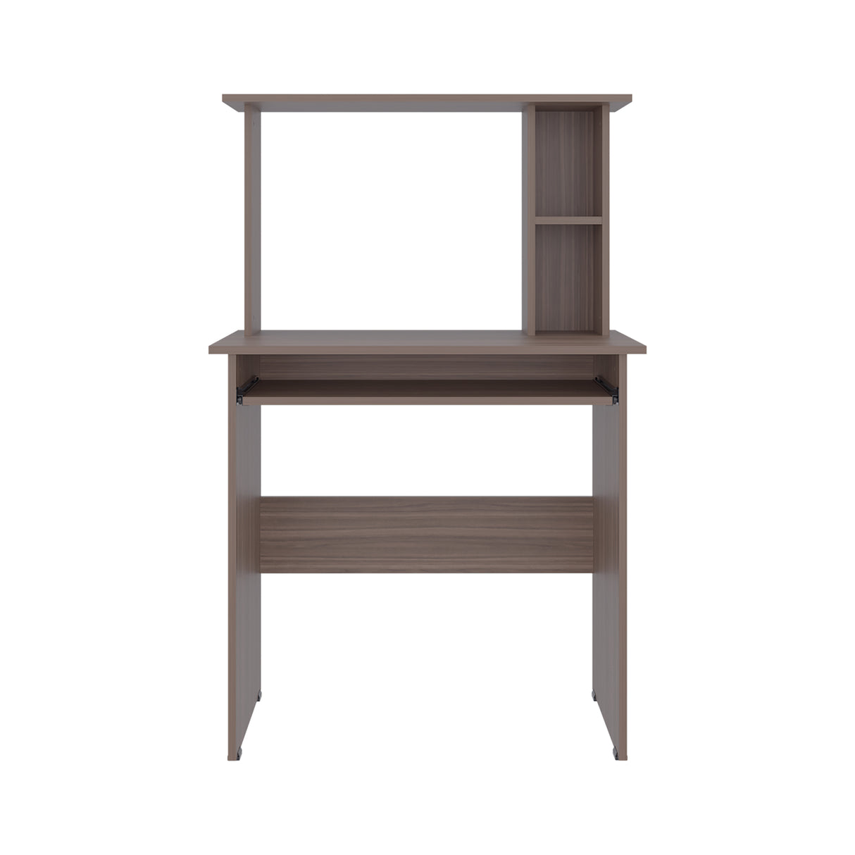 Centro de Computo Dolan Avellana 80x124.7cm con Organizador de Libros - ESCRITORIOS | Bylmo