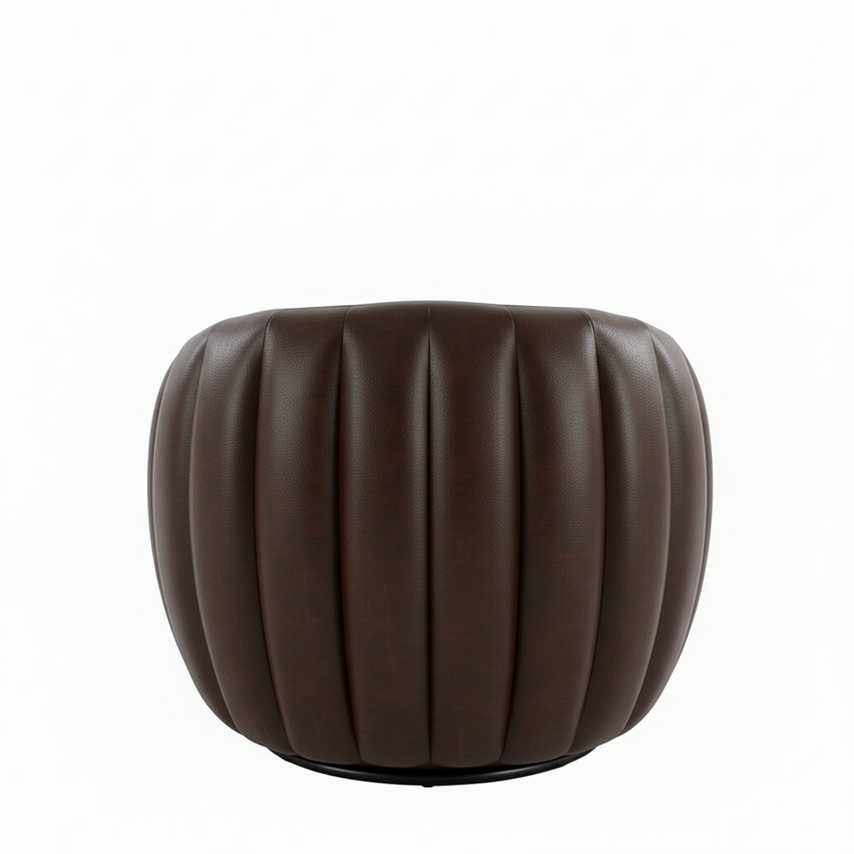 Silla Poltrona Amaranta Café Oscuro 70x55cm De Un Puesto con Apoya Brazos - SOFAS Y POLTRONAS | Bylmo