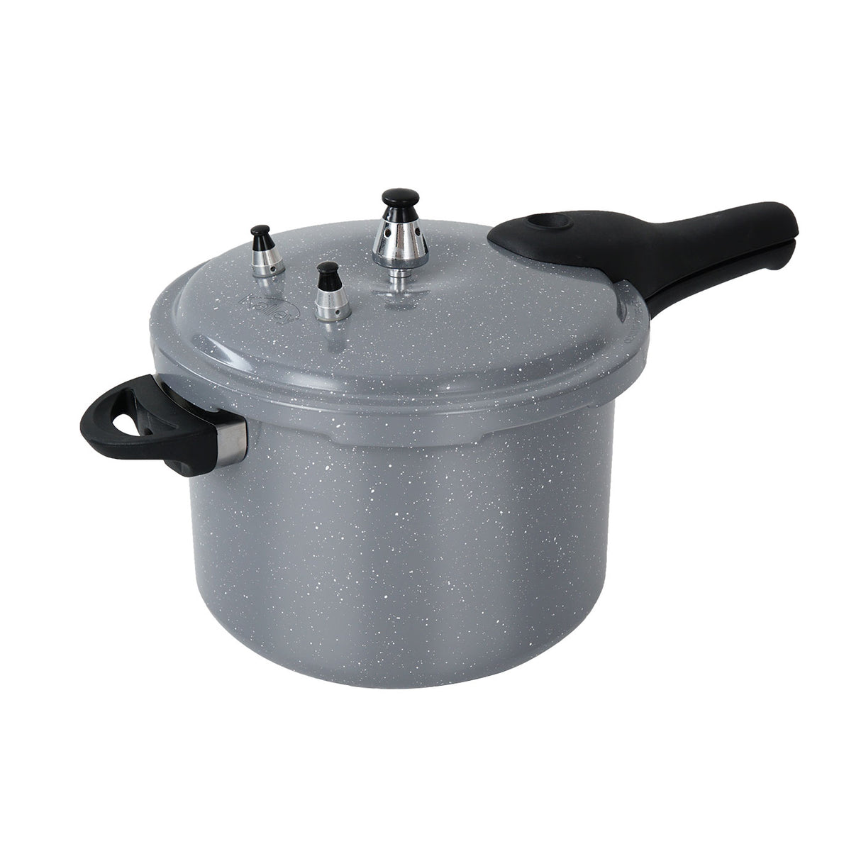 Olla a Presión Kalley Gris y Blanco 40x23cm de 6 Litros - OLLAS Y SARTENES | Bylmo