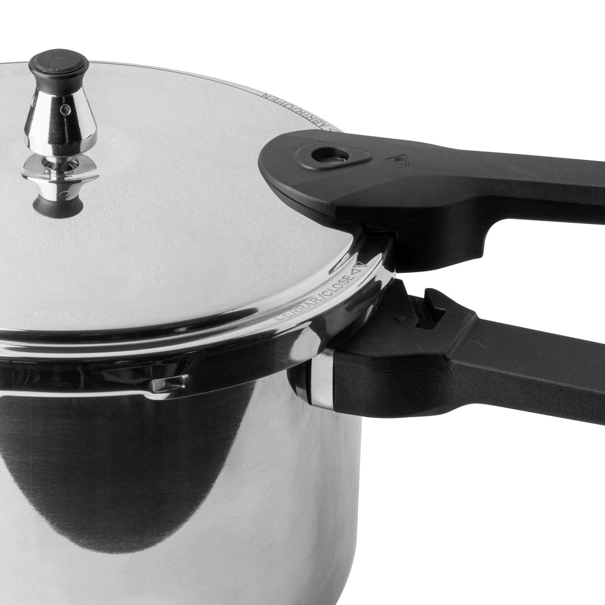 Olla a Presión Kalley Plateado 48.1x24.4cm de 0.7 Litros Apta para Inducción - OLLAS Y SARTENES | Bylmo