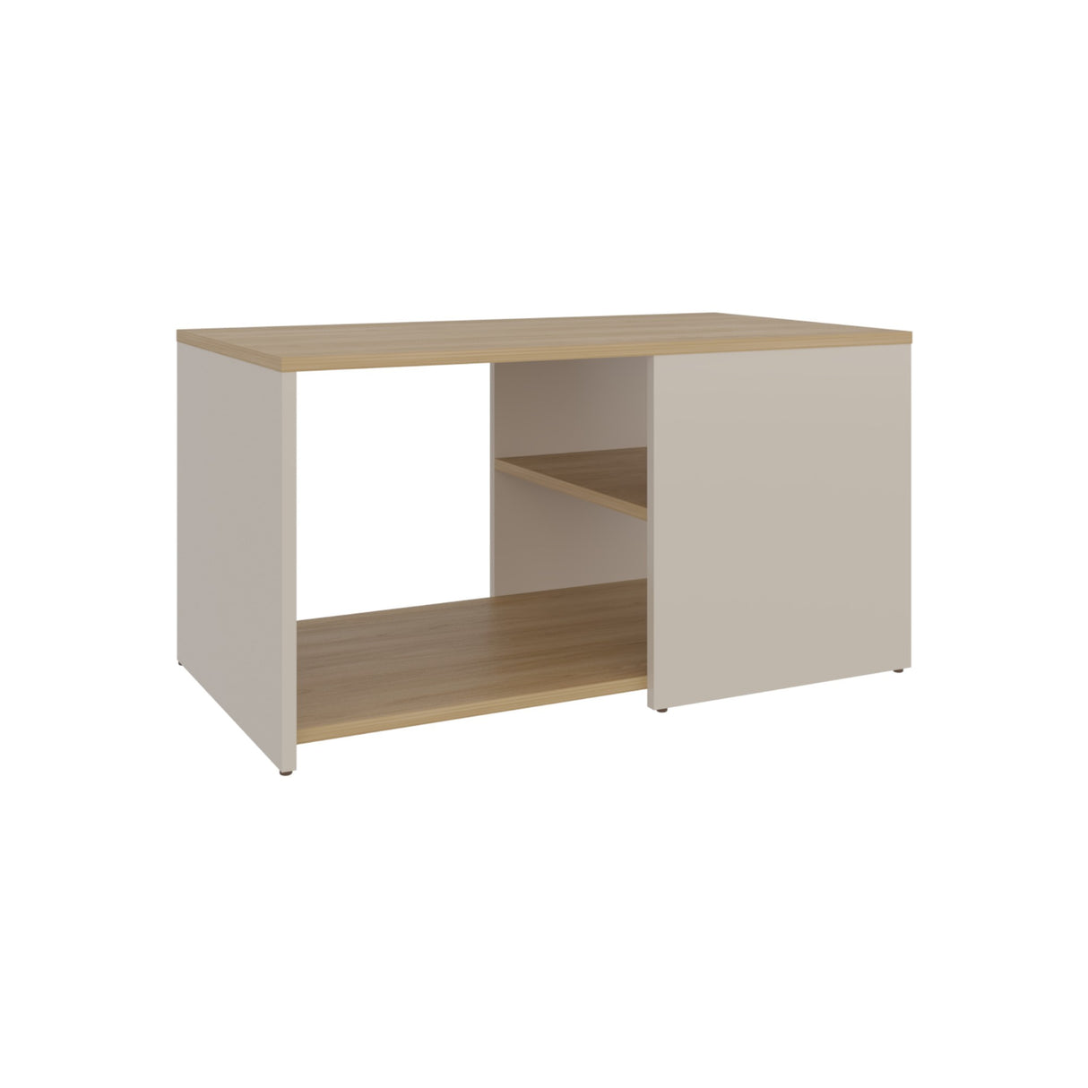Mesa de Centro Adel Capri y Fresno 80.1x42.1cm Rectangular - MESAS DE CENTRO | Bylmo