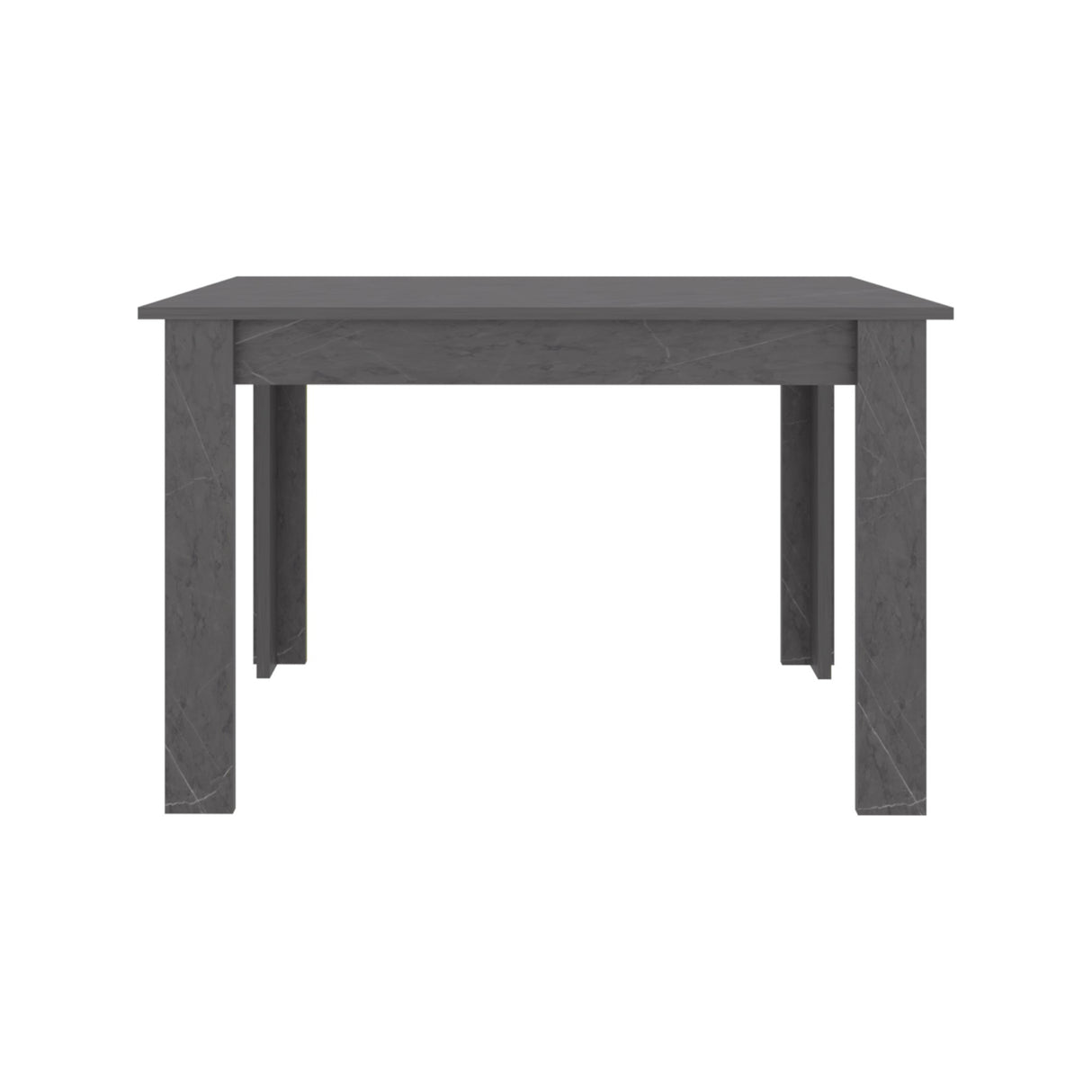Mesa de Comedor Portofino Onix 120x75.6cm Cuadrado de Cuatro Puestos sin Sillas - COMEDORES | Bylmo