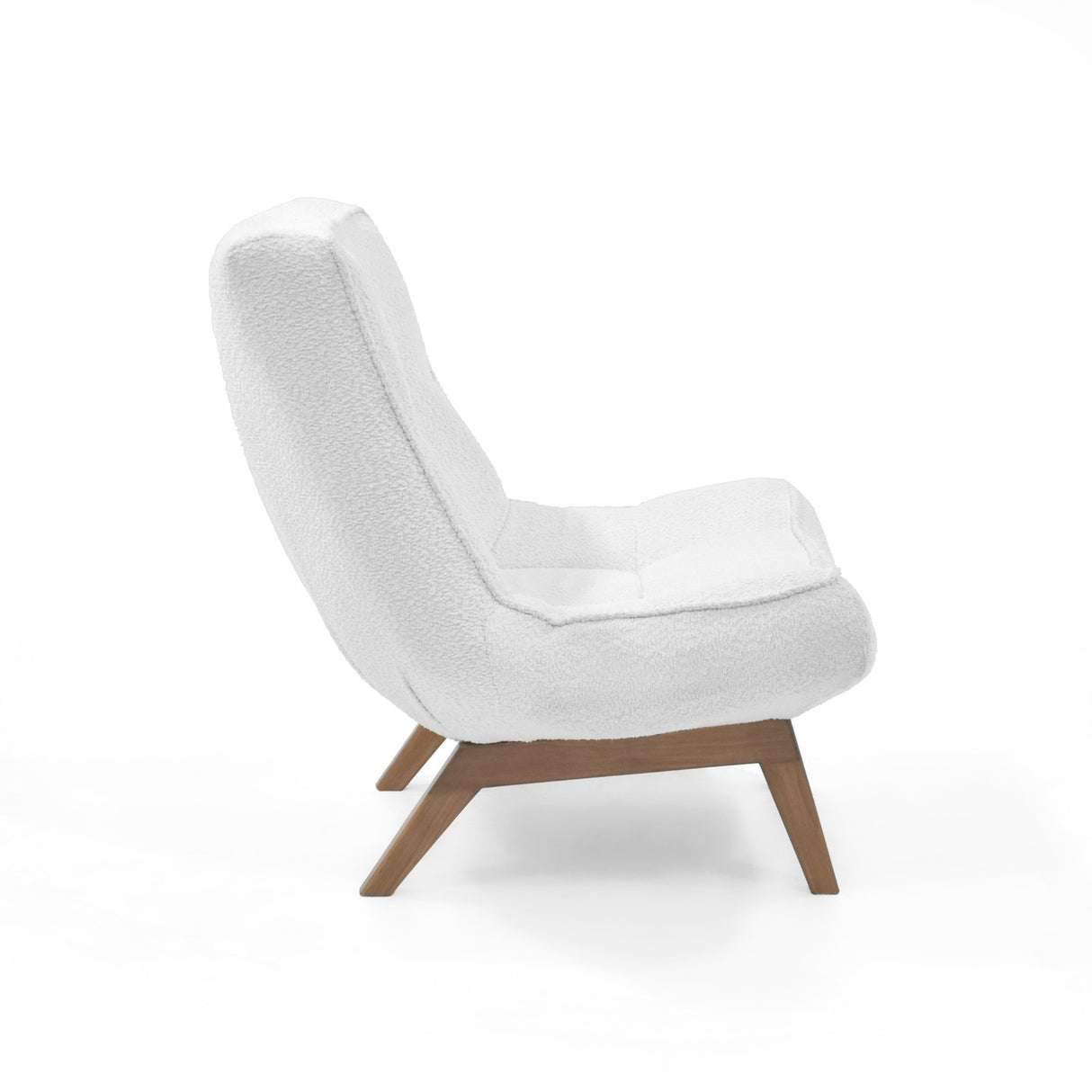 Poltrona Samoa Blanco 77x87cm de Un Puesto y sin Apoya Brazos - SOFAS Y POLTRONAS | Bylmo