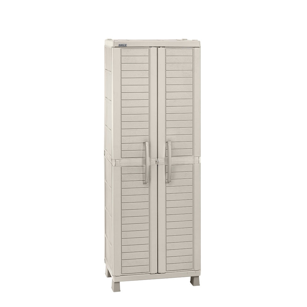 Armario para Ropa Rimax Barú Taupe 65x189cm con Cinco Compartimientos y con Cuatro Entrepaños - CLOSETS | Bylmo