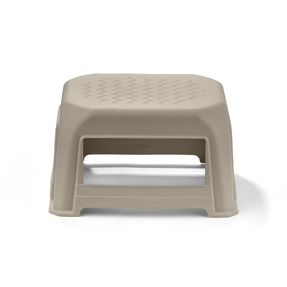 Butaco Rimax Beige 41.5x23.7cm sin Espaldar y sin Apoya Brazos - SILLAS Y BUTACOS | Bylmo