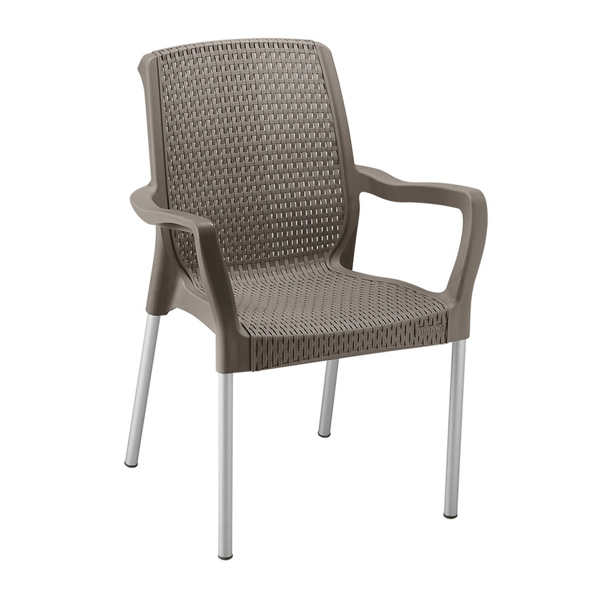 Silla Rimax Shia Moca 56x82.4cm con Espaldor y con Apoya Brazos - SILLAS Y BUTACOS | Bylmo