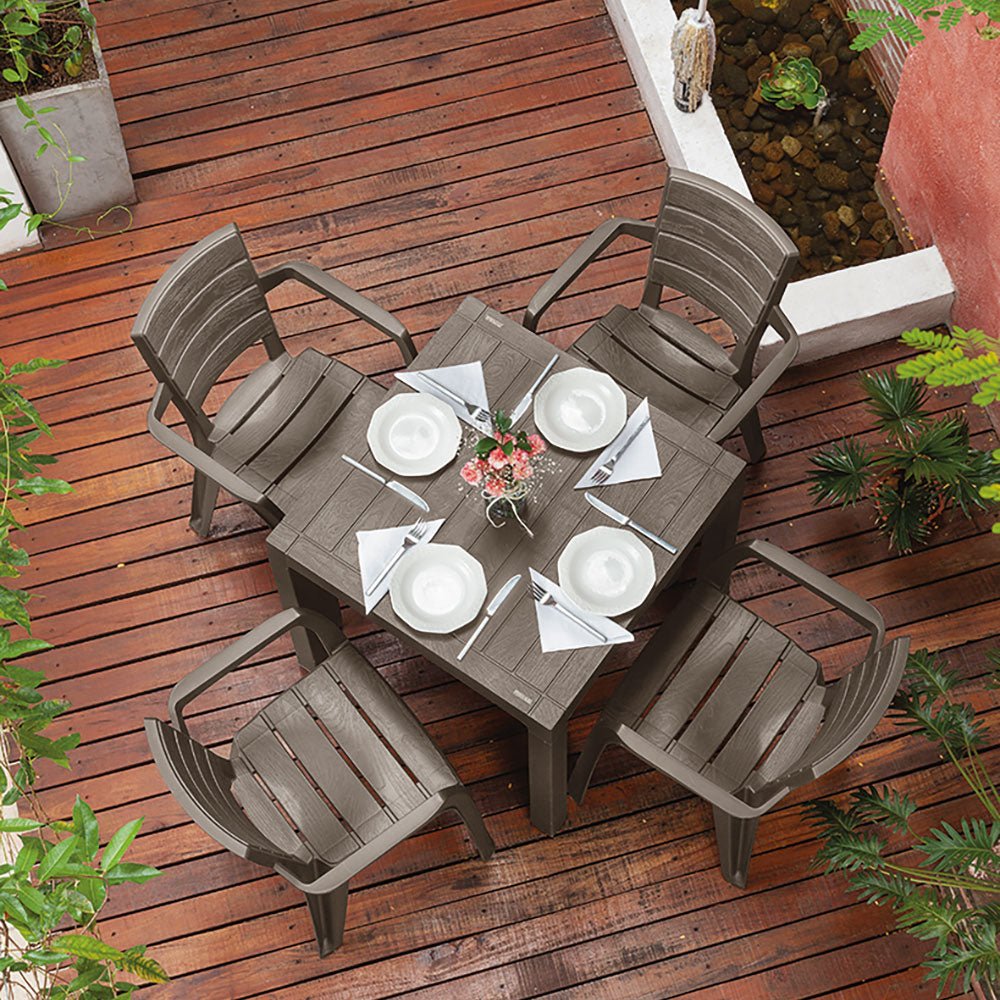 Silla Barú Moca 58x82.5cm con Espaldar y con Apoya Brazos - SILLAS Y BUTACOS | Bylmo