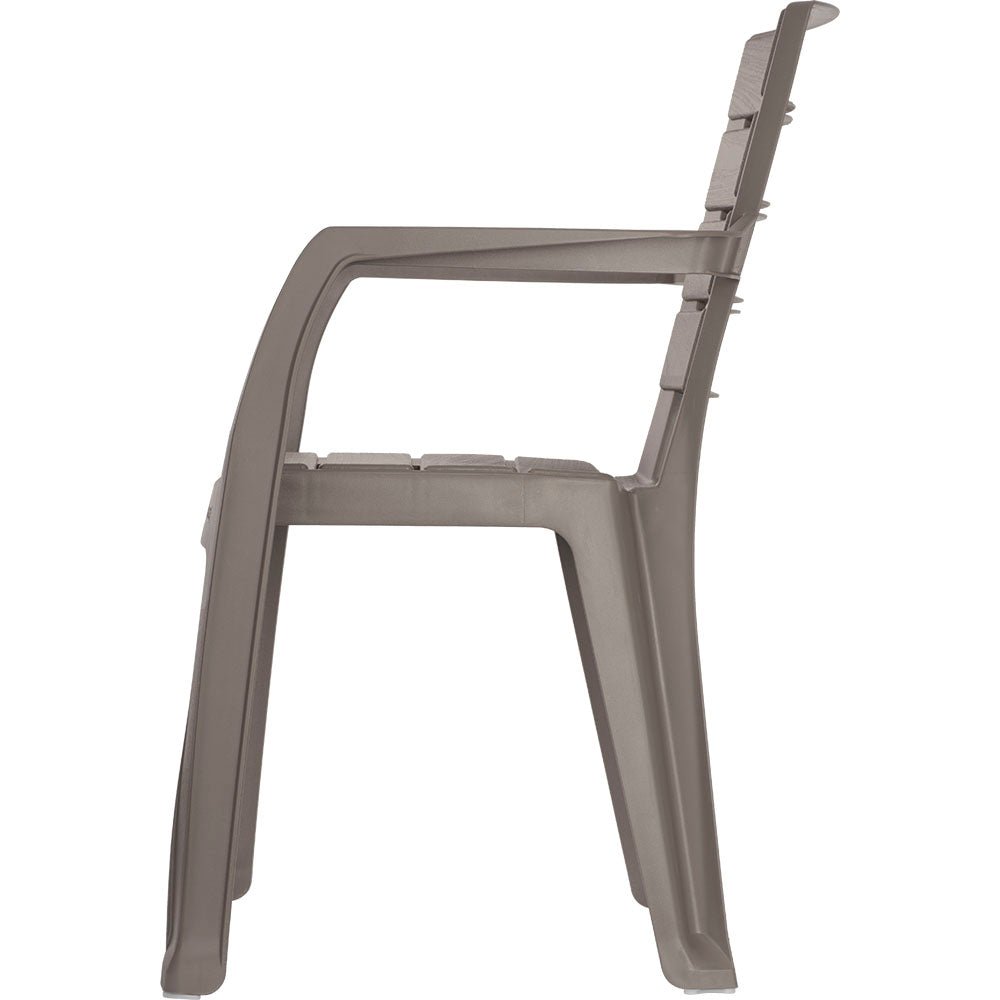 Silla Barú Moca 58x82.5cm con Espaldar y con Apoya Brazos - SILLAS Y BUTACOS | Bylmo