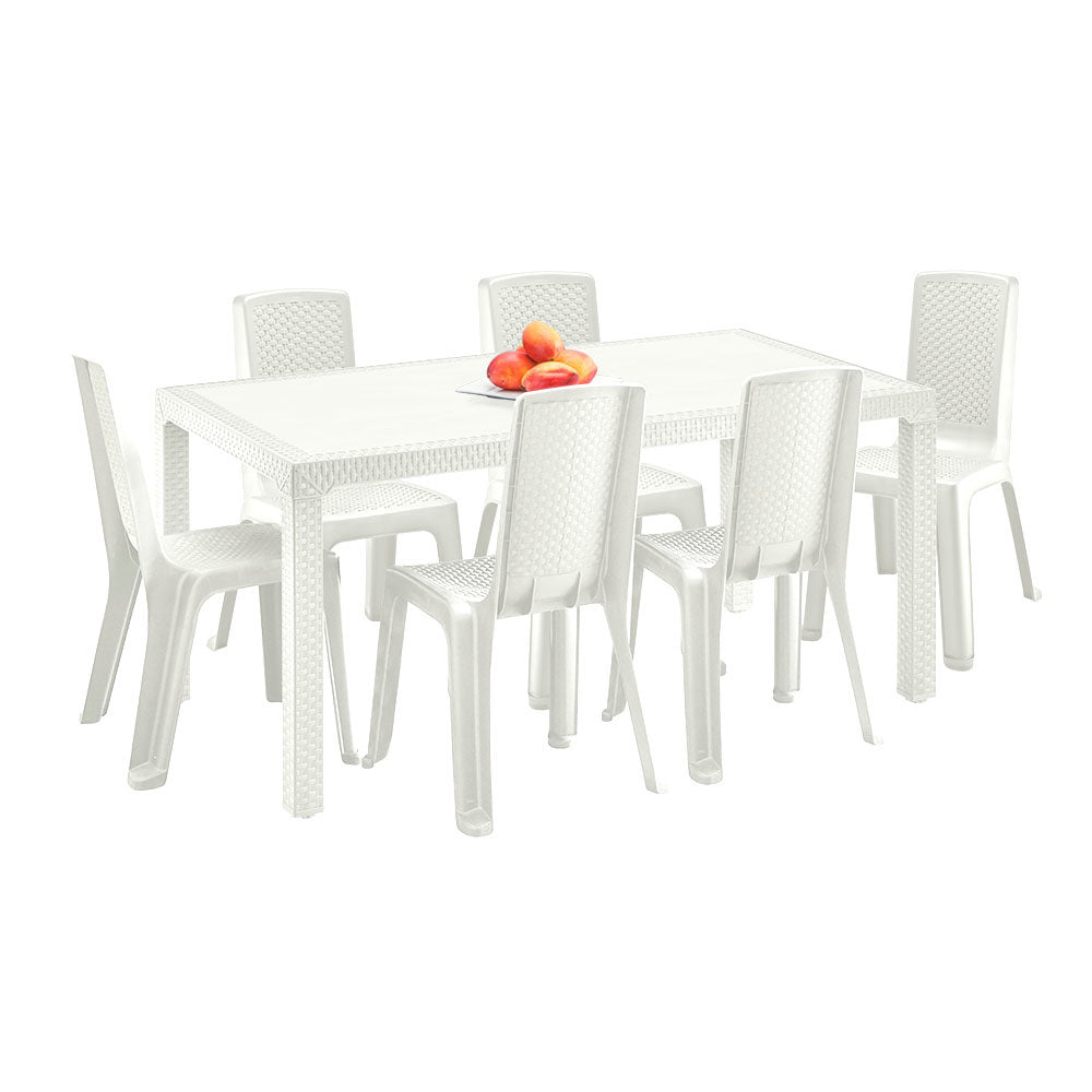 Silla Eterna Blanco Arena 57.5x86.5cm con Espaldar y sin Apoya Brazos - SILLAS Y BUTACOS | Bylmo
