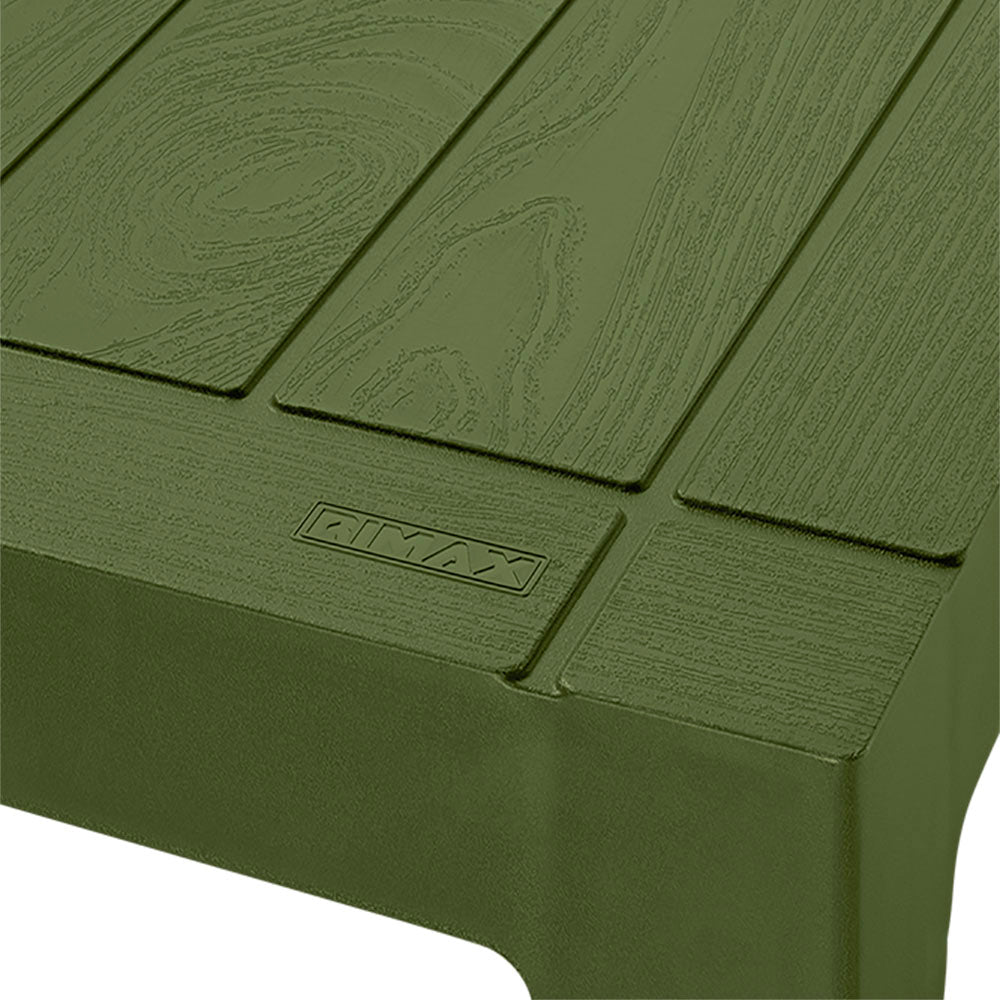 Mesa Auxiliar Rimax Barú Trendy Verde Selva 75.3x73.5cm Cuadrado - MESAS AUXILIARES | Bylmo