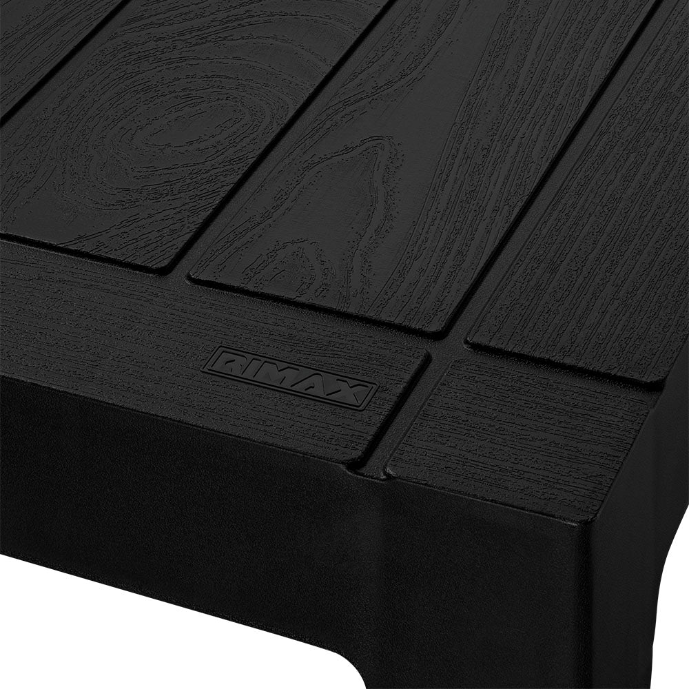 Mesa Auxiliar Rimax Barú Trendy Negro 75.3x73.5cm Cuadrado - MESAS AUXILIARES | Bylmo