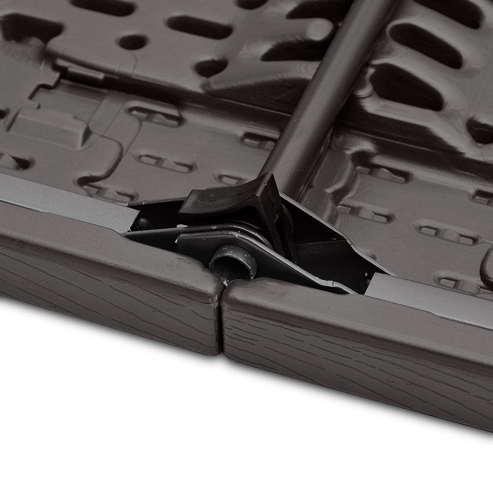 Mesa Banquetera Rimax Negro 180x74cm Rectangular - MESAS AUXILIARES | Bylmo