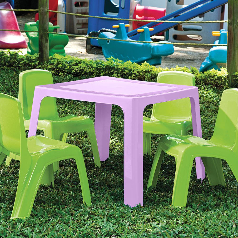Mesa Infantil Rimax Pequeñín Lavanda 70.7x50.7cm Cuadrado - MESAS AUXILIARES | Bylmo