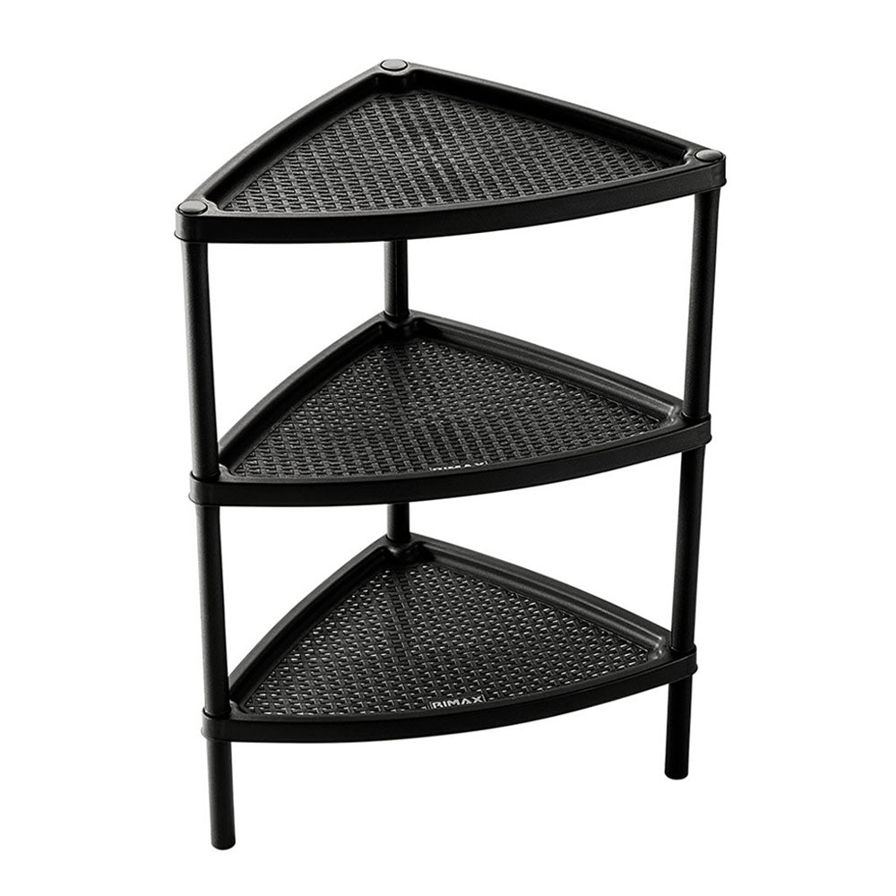 Mesa Multiusos Rimax Shia Negro 37.5x77cm Triangular - MESAS AUXILIARES | Bylmo