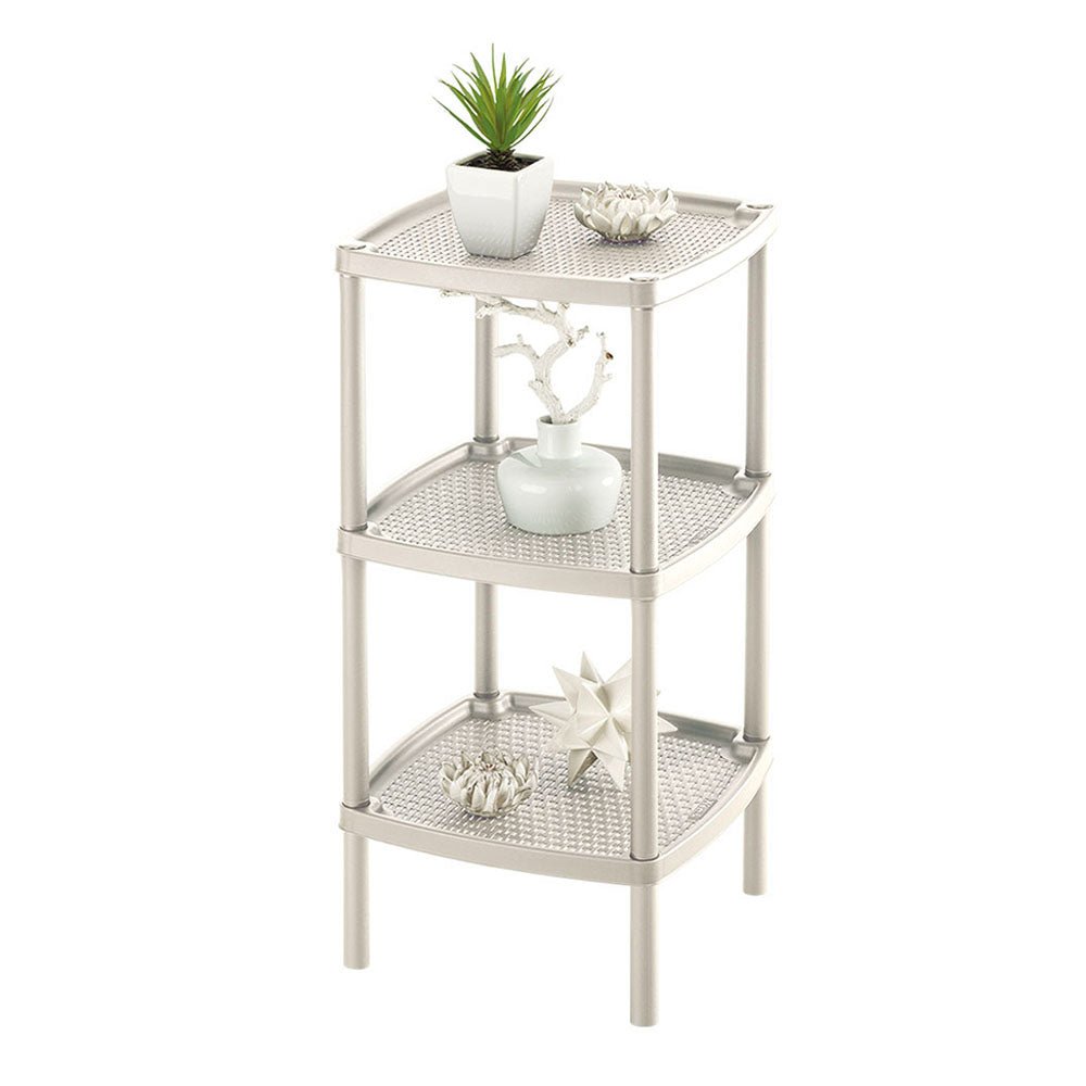 Mesa Multiusos Rimax Taupe 35x71.5cm Cuadrado - MESAS AUXILIARES | Bylmo