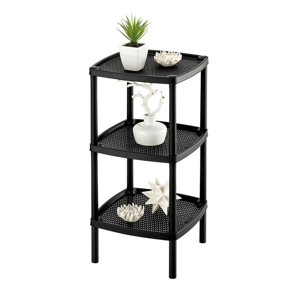 Mesa Multiusos Rimax Negro 35x71.5cm Cuadrado - MESAS AUXILIARES | Bylmo