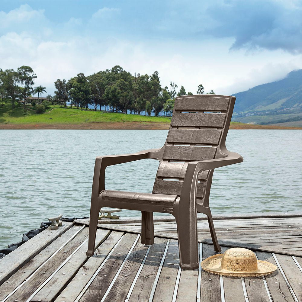 Silla Playera Rimax Barú Moca 67.5x89.1cm con Apoya Brazos y con Espaldar - SILLAS DE EXTERIOR | Bylmo