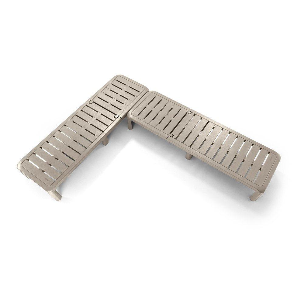 Cama Asoleadora Rimax Barú Taupe 57.5x29cm con Espaldar - SILLAS DE EXTERIOR | Bylmo