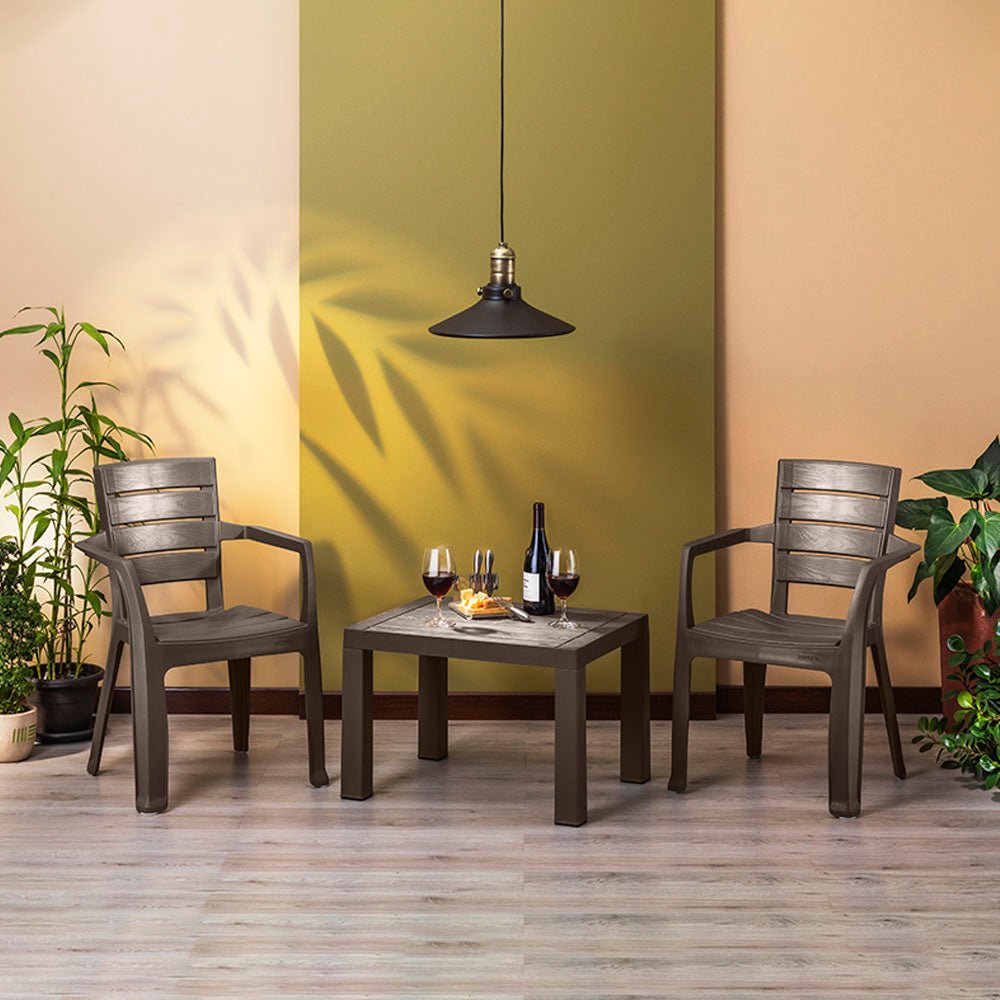 Mesa de Centro Rimax Barú Moca 65x44.5cm Rectangular - MESAS DE CENTRO | Bylmo