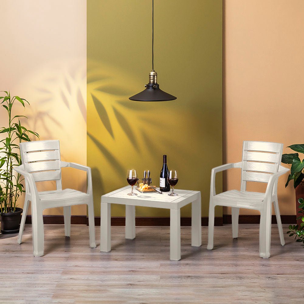 Mesa de Centro Rimax Barú Taupe 65x44.5cm Rectangular - MESAS DE CENTRO | Bylmo