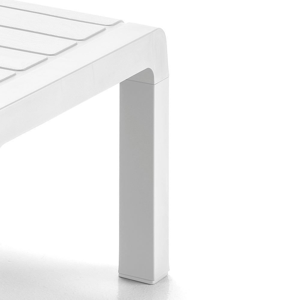 Mesa de Centro Rimax Barú Blanco 77.7x38.4cm Rectangular - MESAS DE CENTRO | Bylmo