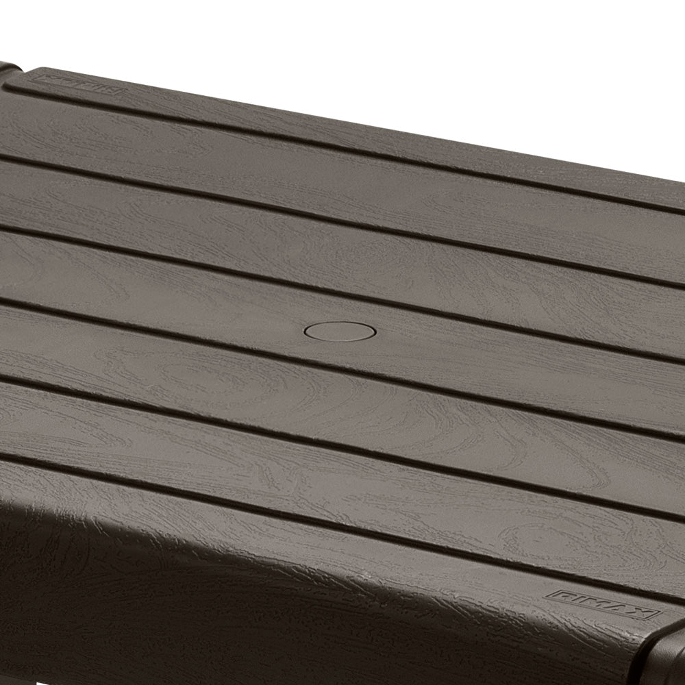 Mesa de Centro Rimax Barú Wengue 77.7x38.4cm Rectangular - MESAS DE CENTRO | Bylmo