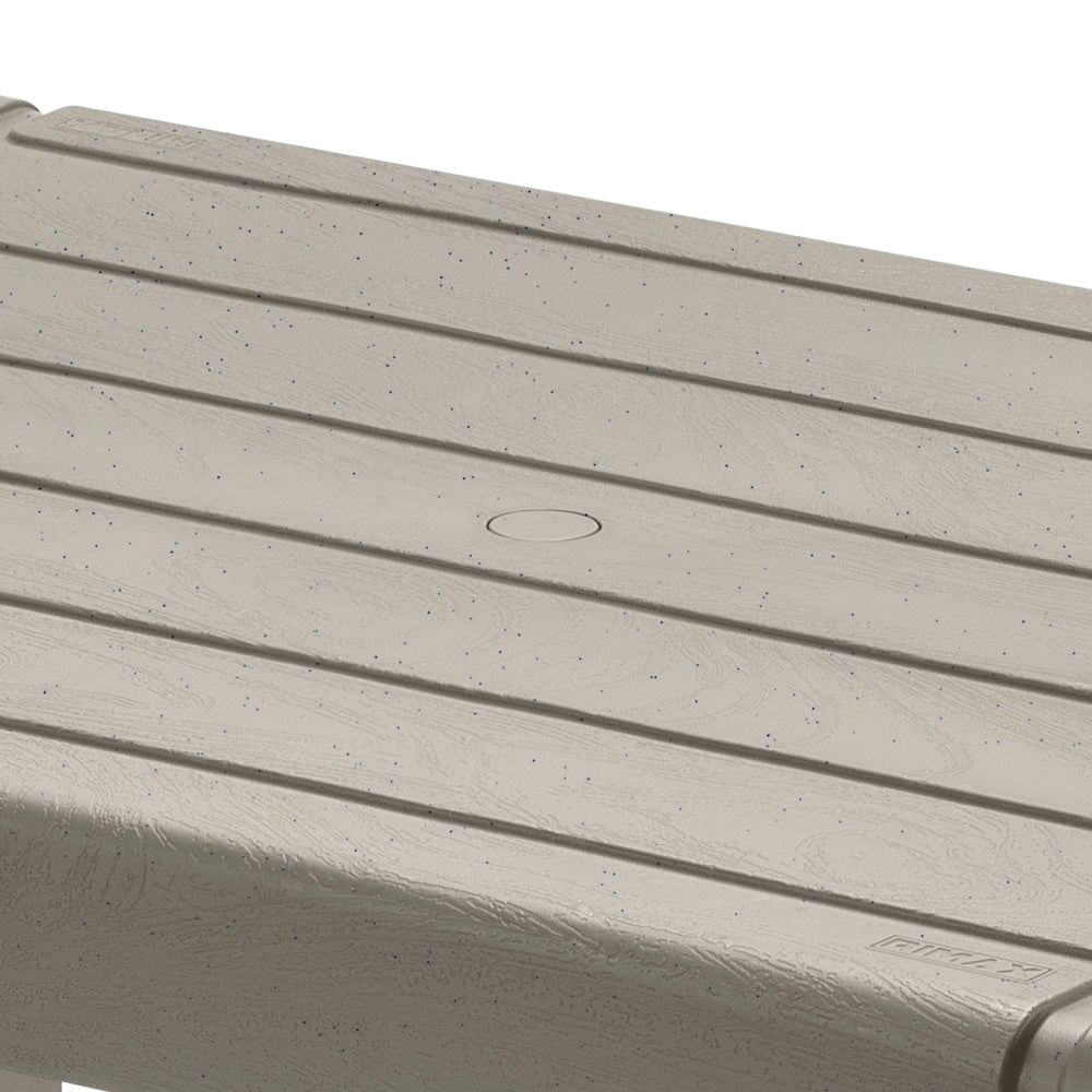 Mesa de Centro Rimax Barú Gris Cemento 77.7x38.4cm Rectangular - MESAS DE CENTRO | Bylmo