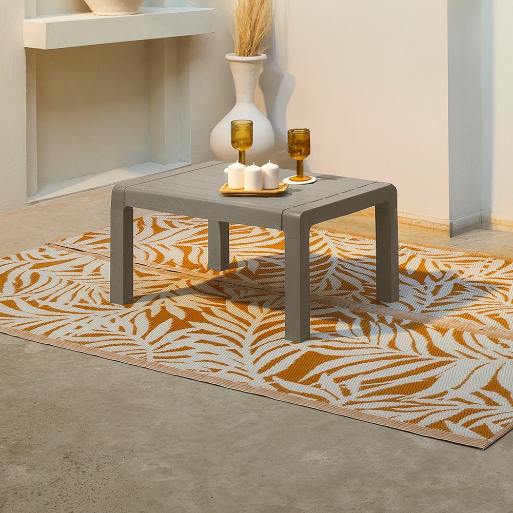 Mesa de Centro Rimax Barú Gris Cemento 77.7x38.4cm Rectangular - MESAS DE CENTRO | Bylmo