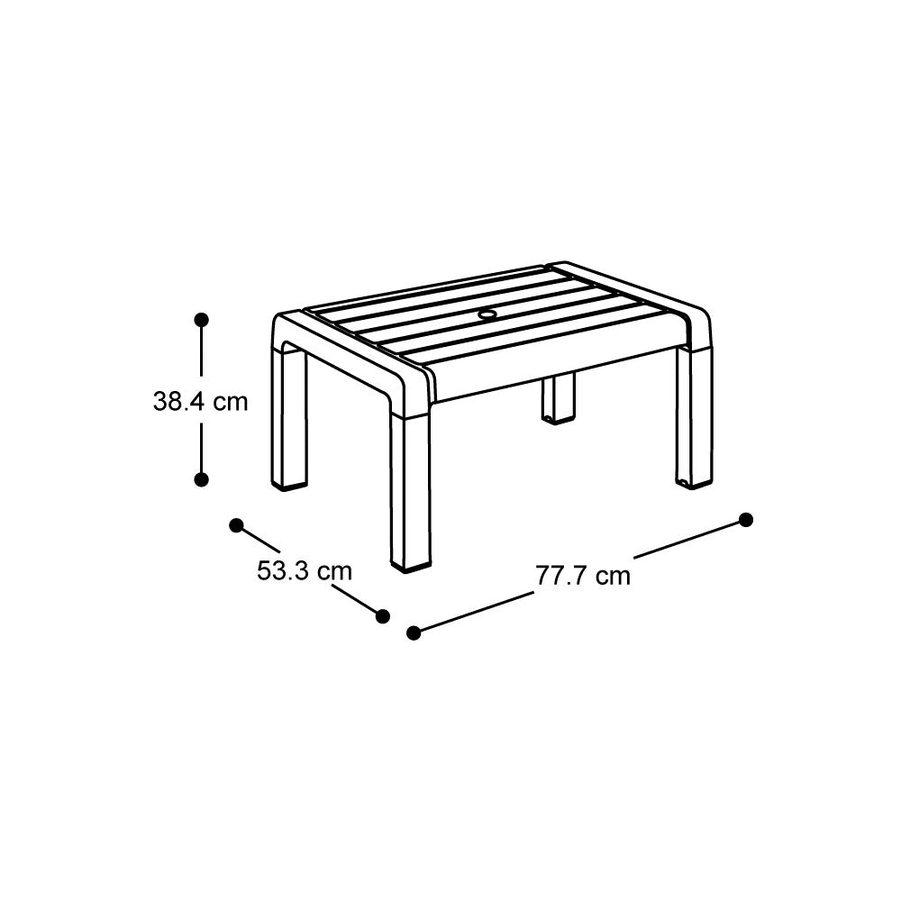 Sala Rimax Barú Moca 131.4x74.6cm de Cuatro Puestos con Apoya Brazos - SOFAS Y POLTRONAS | Bylmo