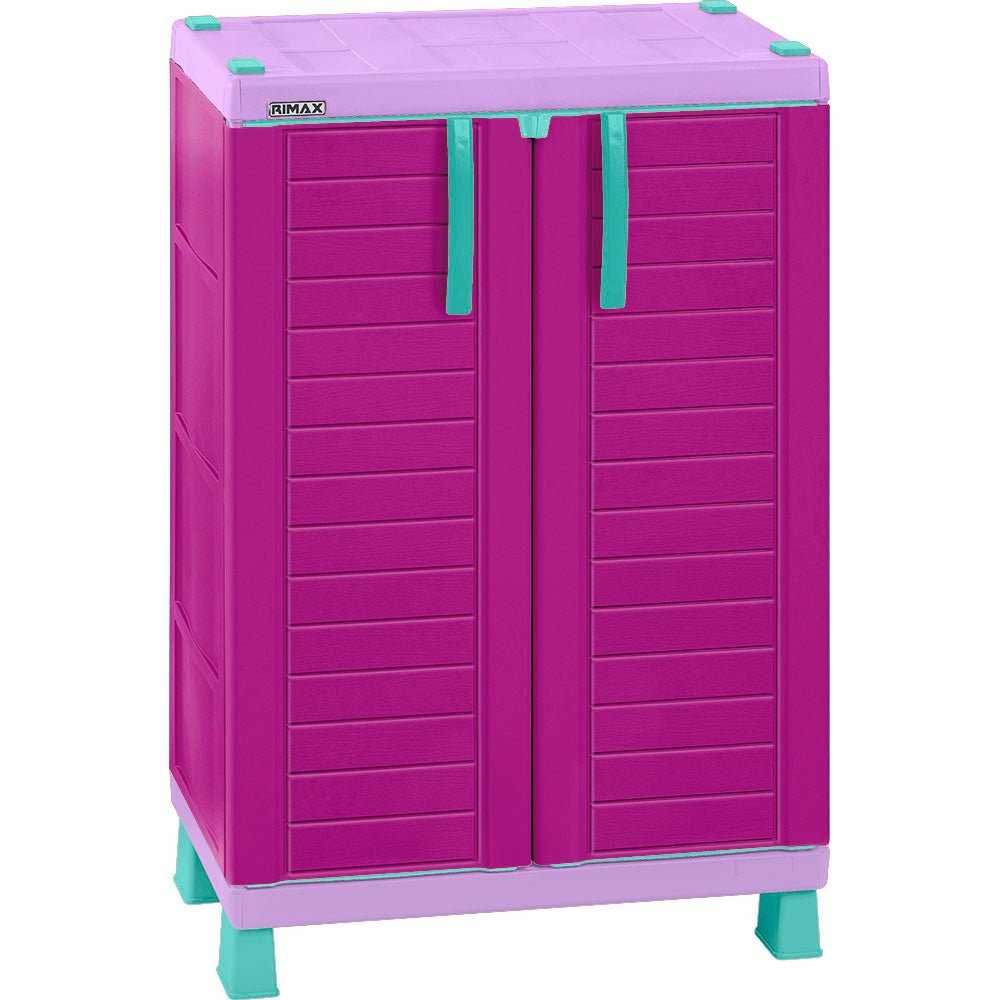 Cajonera Infantil Rimax Glam Morado 65x101cm de Tres Hileras sin Cajones - CAJONERAS Y COMODAS | Bylmo
