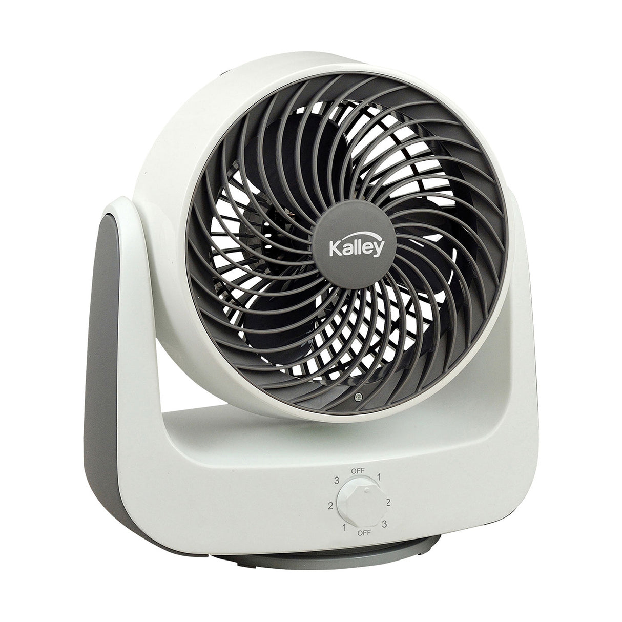 Ventilador Kalley Blanco 32x33cm de 3 Velocidades y con Oscilación - VENTILADORES | Bylmo