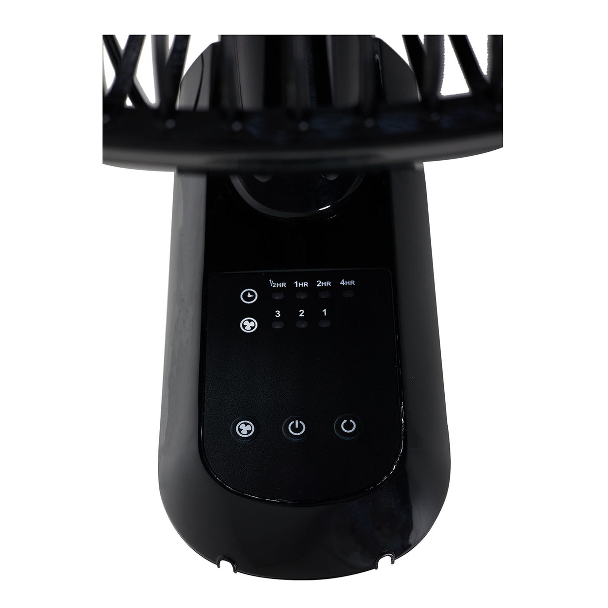 Ventilador de Pared Kalley Negro 49.5x52cm de 3 Velocidades con Temporizador - VENTILADORES | Bylmo