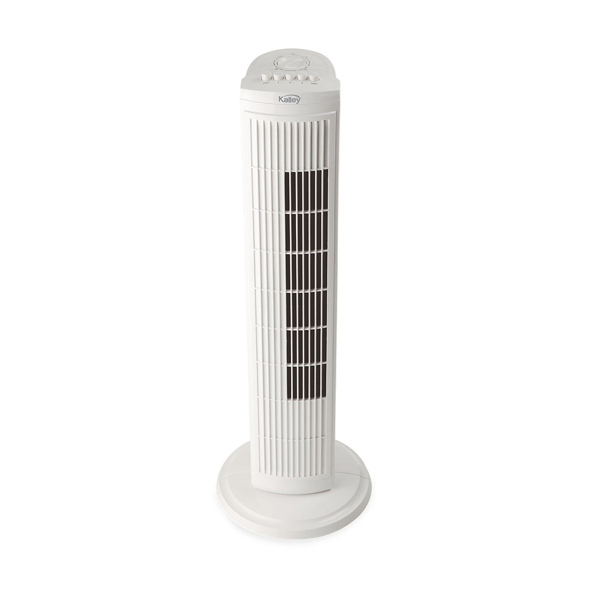 Ventilador de Torre Kalley Blanco 26x81.2cm de 3 Velocidades con Temporizador - VENTILADORES | Bylmo
