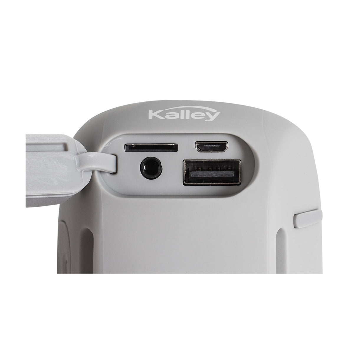 Parlante Kalley Gris 9.62x6.78cm Portátil con Conexión Bluetooth - PARLANTES | Bylmo