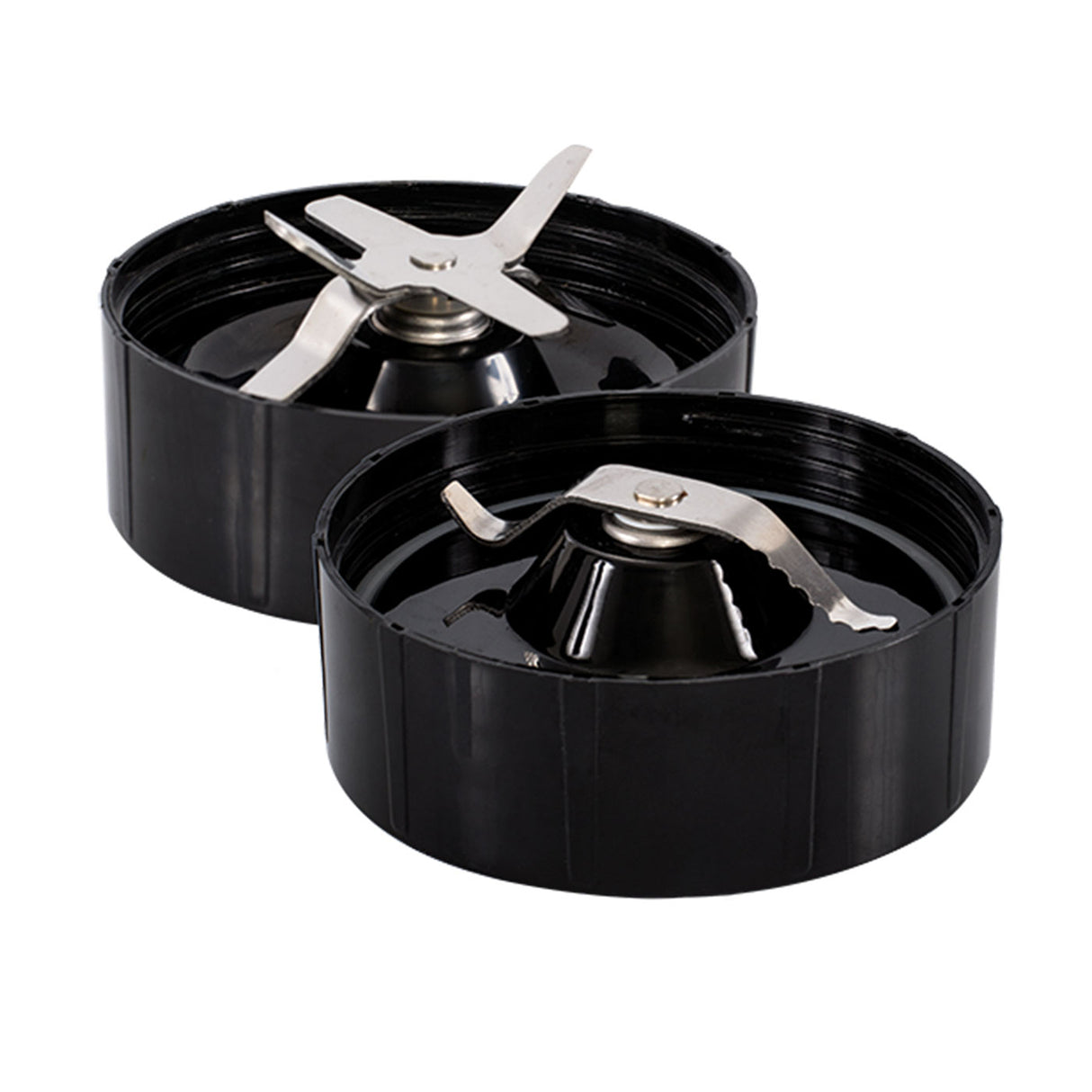 Kit Licuadora Personal Kalley Gris y Negro 15x34.3cm de Seis Aspas para 0.7 Litros y Una Velocidad - LICUADORAS Y PROCESADORES | Bylmo