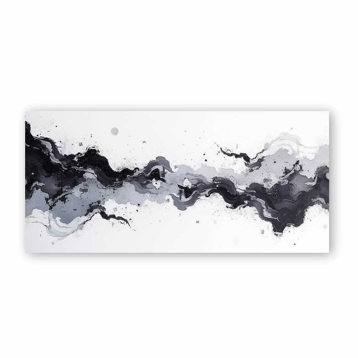 Cuadro decorativo Lienzo Abstracto Sereno 118x55cm - CUADROS | Bylmo