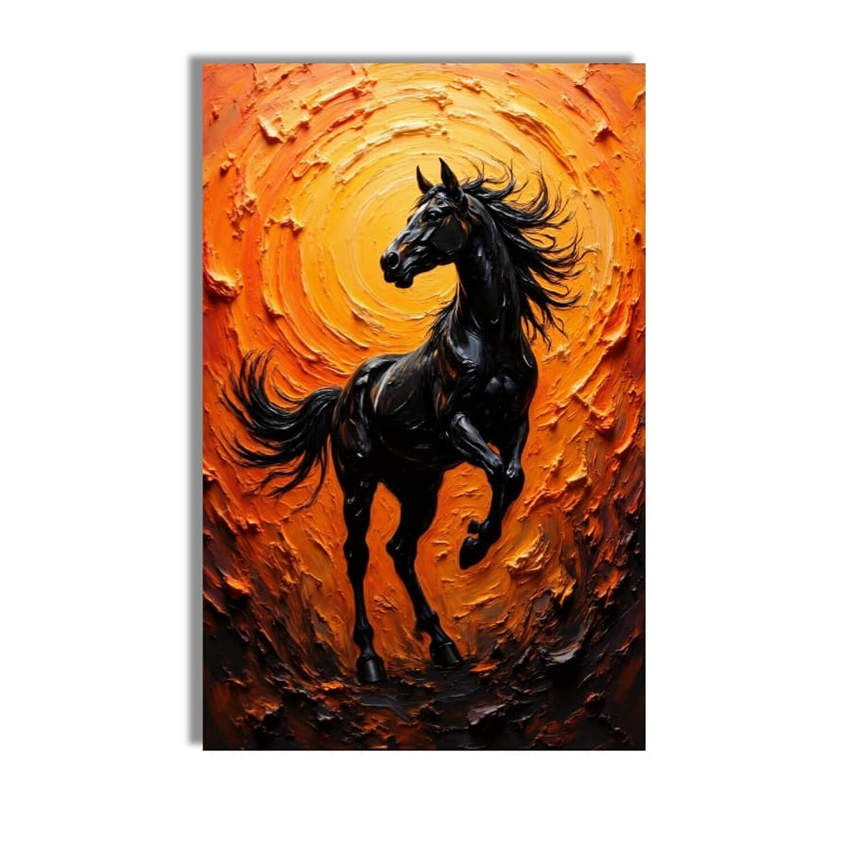 Cuadro decorativo Lienzo Caballo del Sol 60x93cm - CUADROS | Bylmo