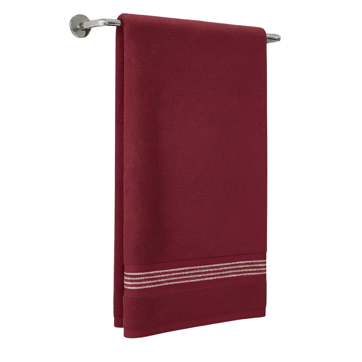 Toalla de Cuerpo Cannon Vinotinto 70x140cm Fondo Entero Ultrasuave y Absorción Alta - TOALLAS | Bylmo