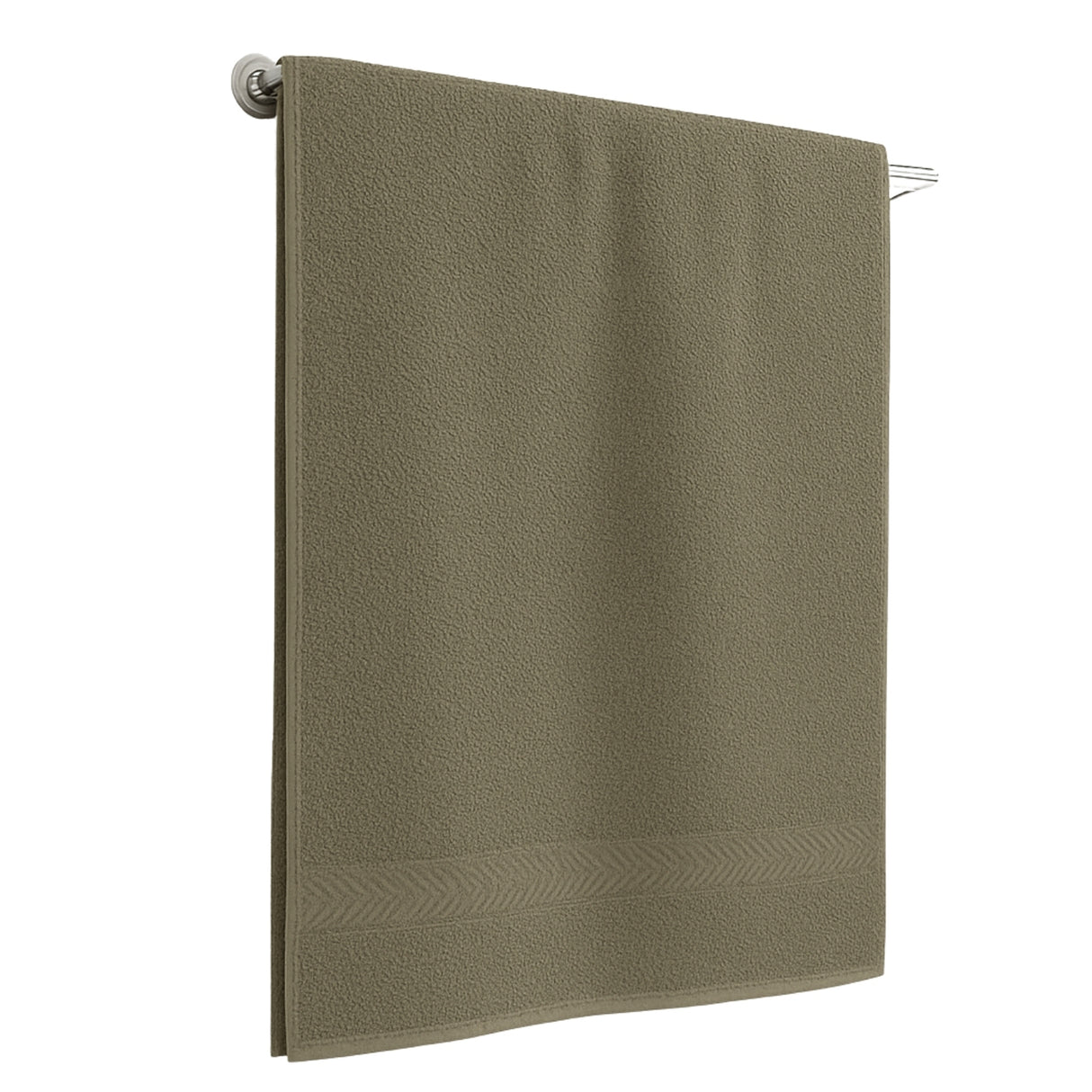 Toalla de Cuerpo Cannon Verde Militar 70x140cm Fondo Entero Ultrasuave y Absorción Alta - TOALLAS | Bylmo